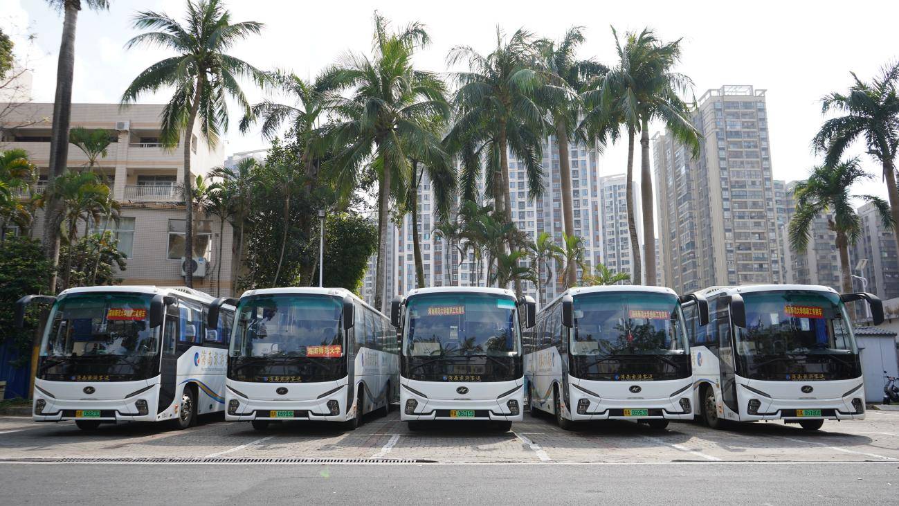 零排放高舒适！逸驰天下携手苏州金龙开启海南绿色通勤新时代