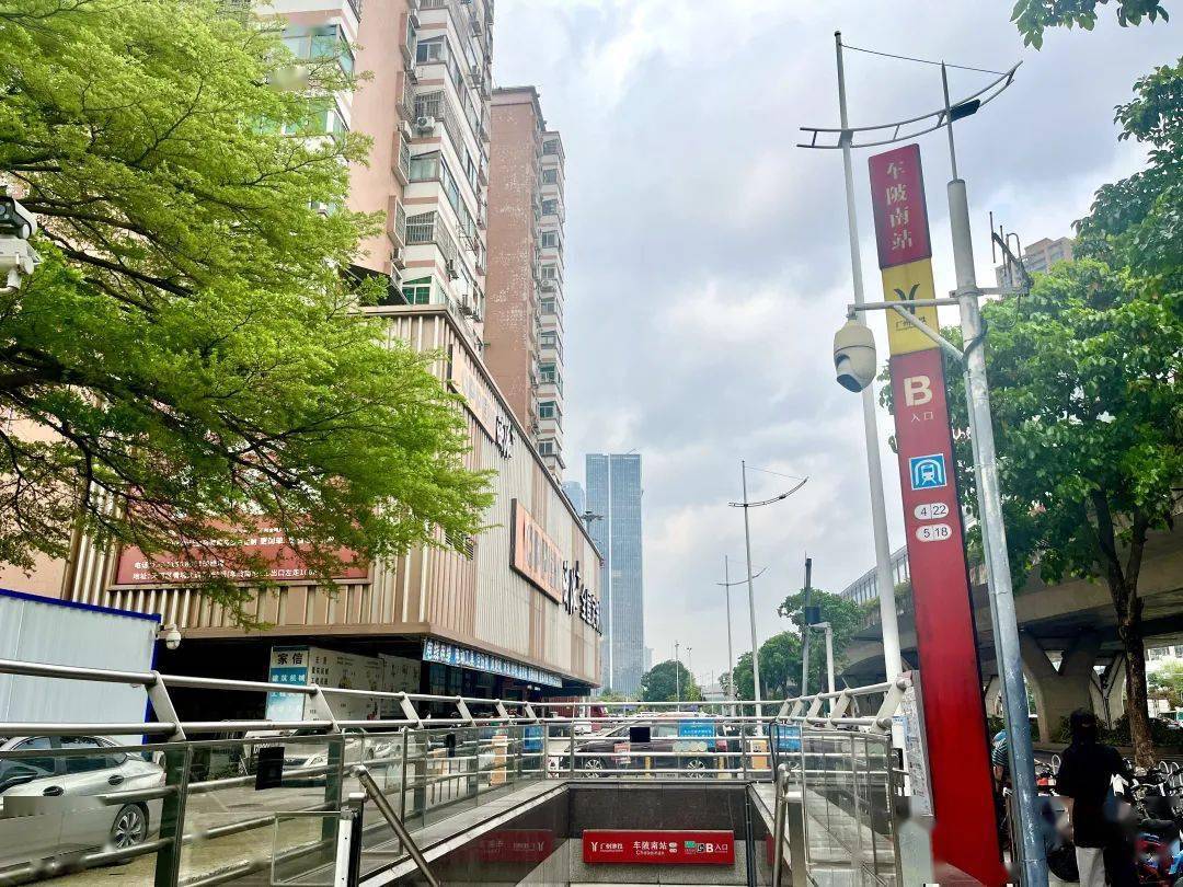 从车陂南出发,1站就可以到琶洲,5站能到珠江新城,可以说是相当方便。