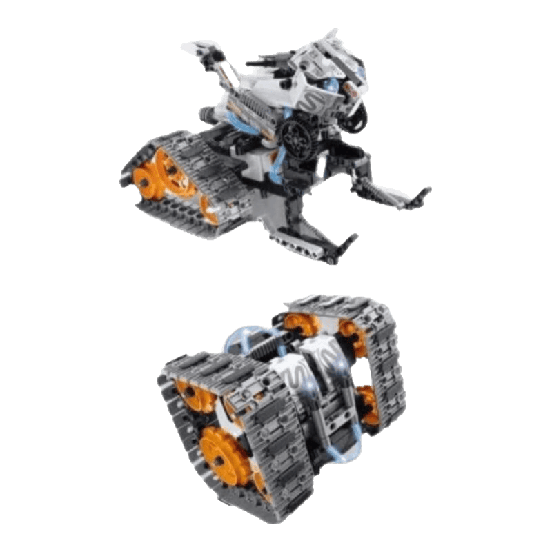 让孩子在玩乐中成长——宇星模王男孩拼装积木编程机器人(图1)