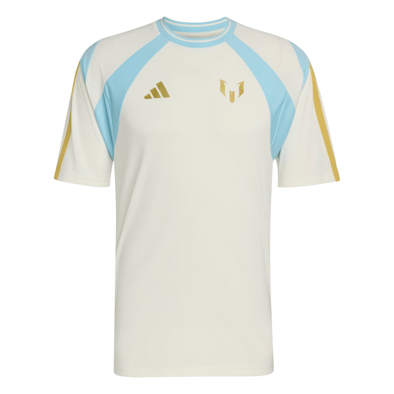 adidas梅西同款足球休闲文化短袖球衣——专业体验分享与对比分析(图1)