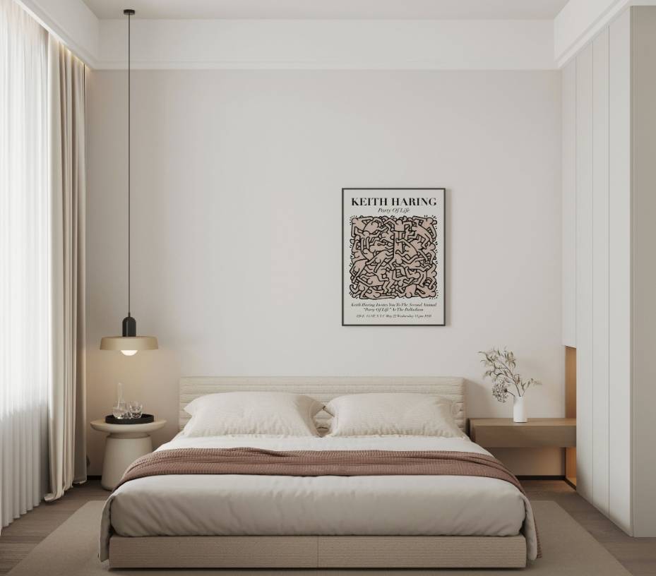 临沂百纳易筑装饰中海熙园130平轻奢风效果图