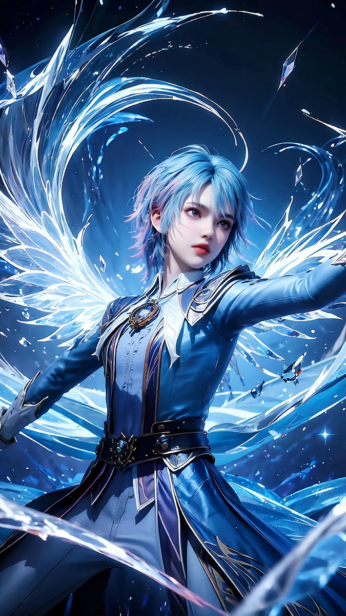 《斗罗大陆》唐舞桐AI高清绘画:神界小公主