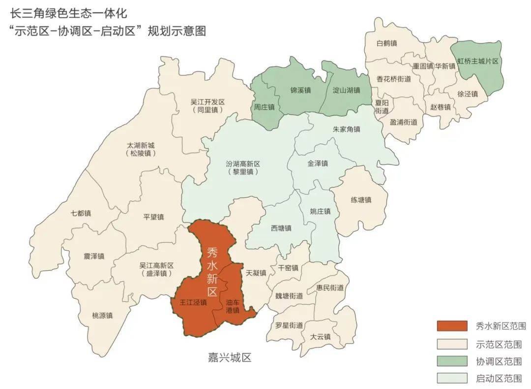 2月21日,國務院批覆《長三角生態綠色一體化發展示範區國土空間總體