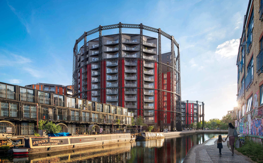 伦敦东区的煤气储存罐变身:broadway east公寓项目赏析_生活_建筑