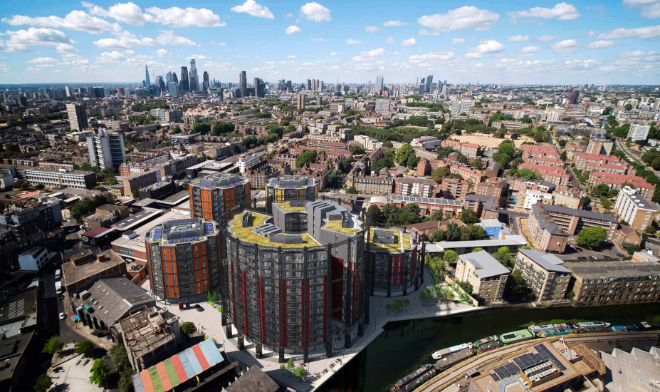 伦敦东区的煤气储存罐变身:broadway east公寓项目赏析_生活_建筑