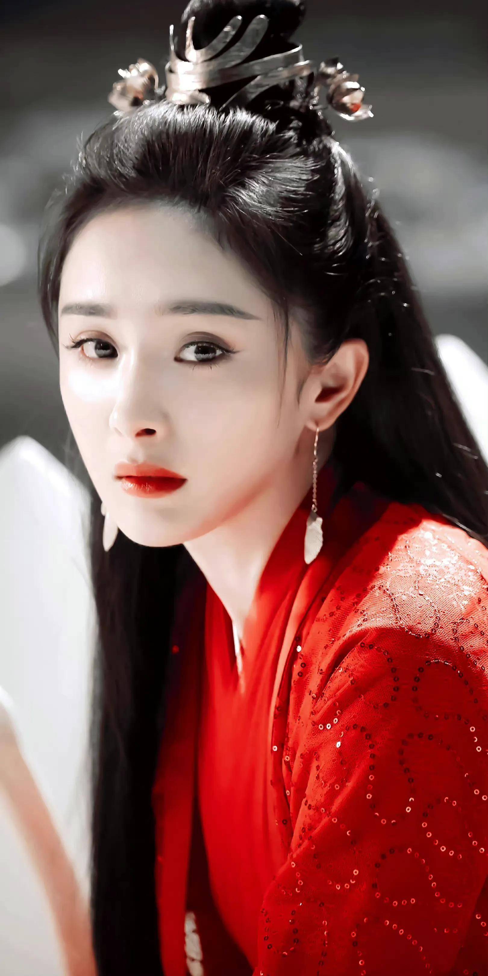 彭小苒 赵丽颖 杨幂 杨颖 刘诗诗 热巴 杨紫 李沁 刘亦菲等古装红衣