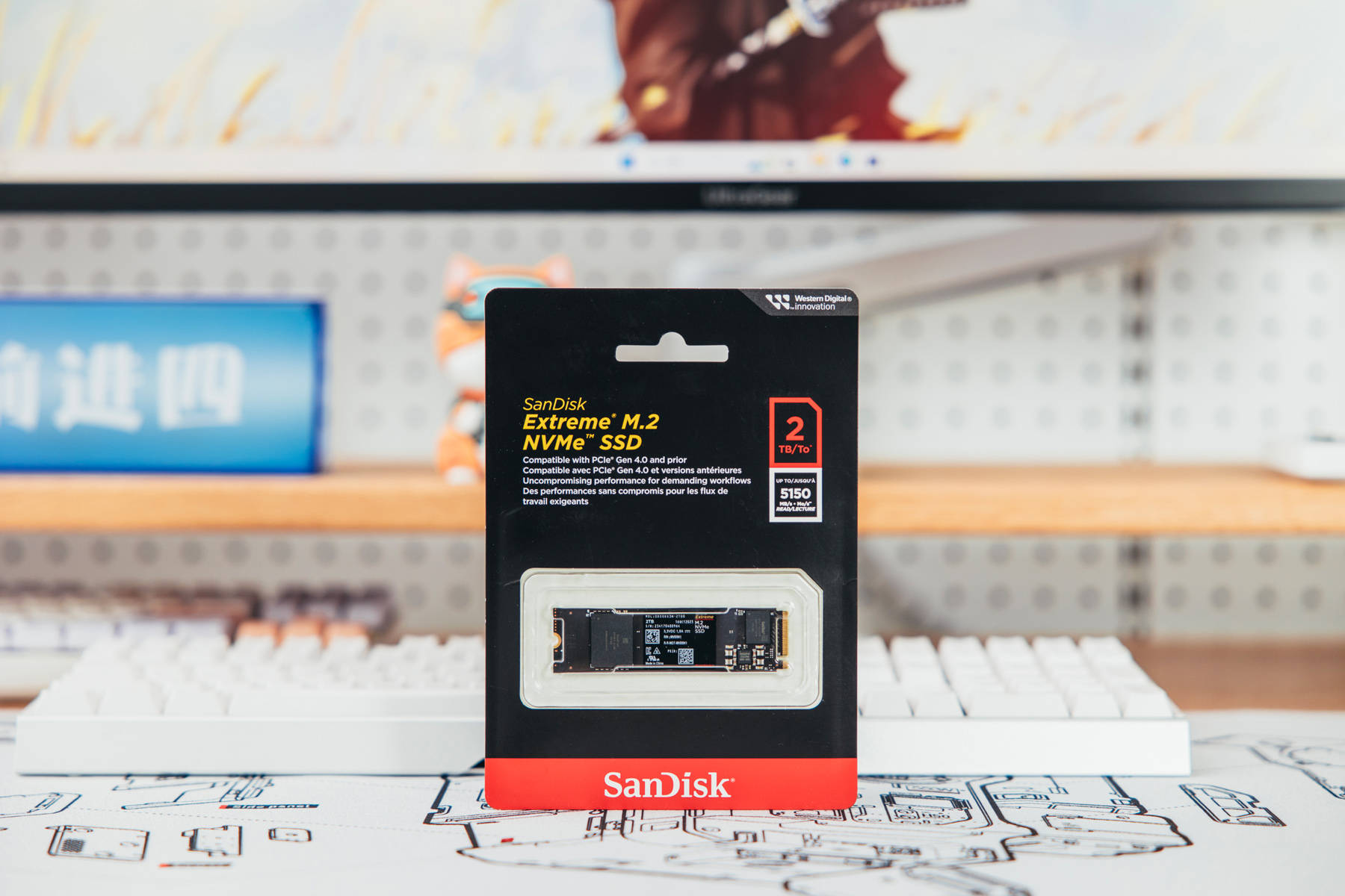 稳定可靠生产力固态首选:闪迪至尊极速m2固态硬盘评测分享_产品_速度