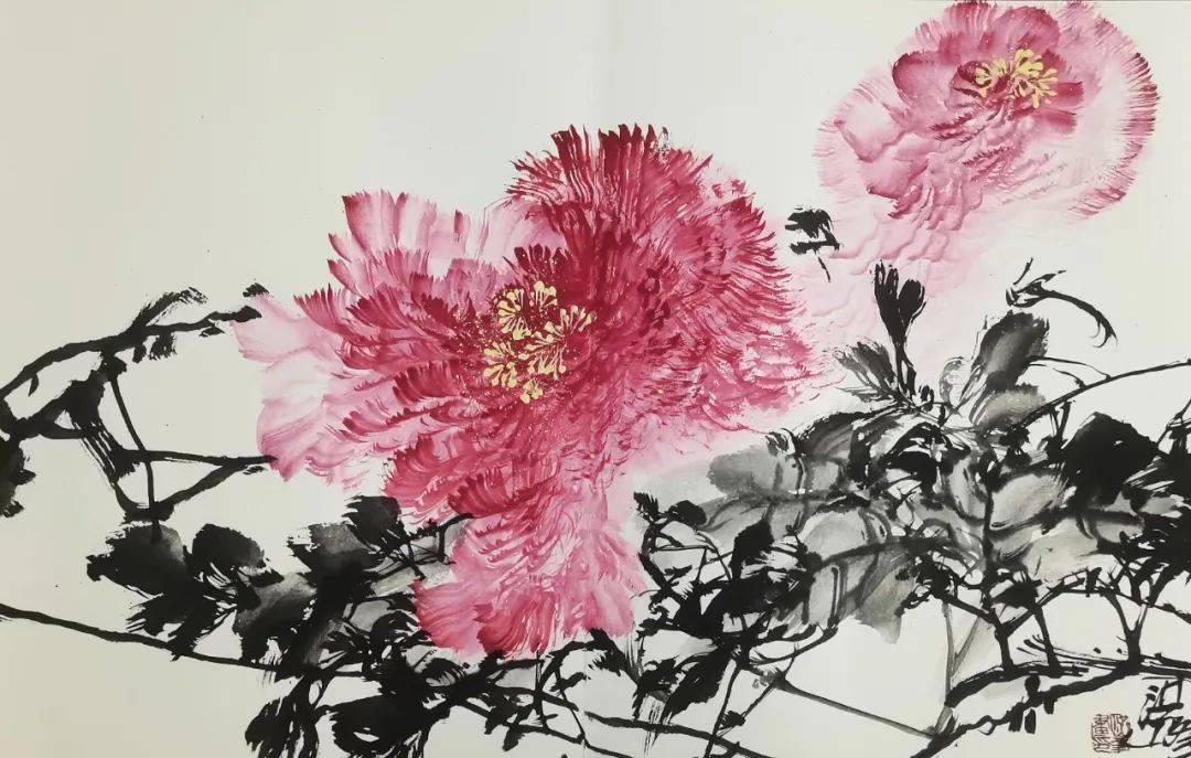 甲辰2024中国书画名家精品日历 //67676767洪峰_秦少甫_写意