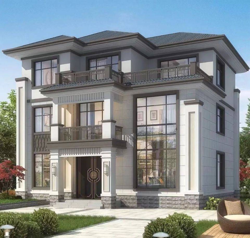 陕西轻钢别墅自建房施工,农村自建别墅施工,别墅自建_进行_设计_处理