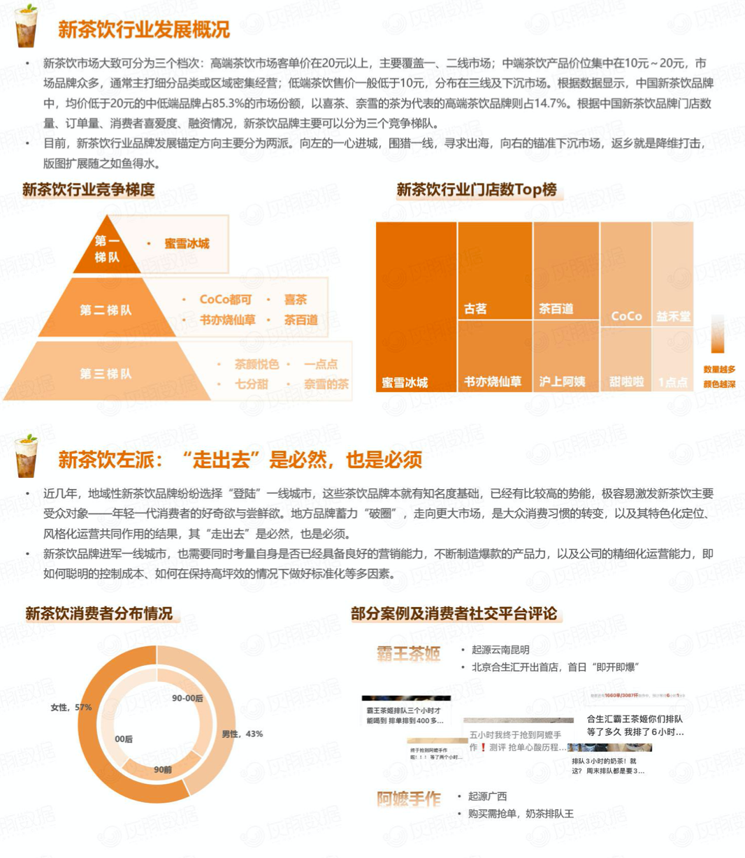 灰豚數據:2023新茶飲行業洞察_消費_品牌_市場