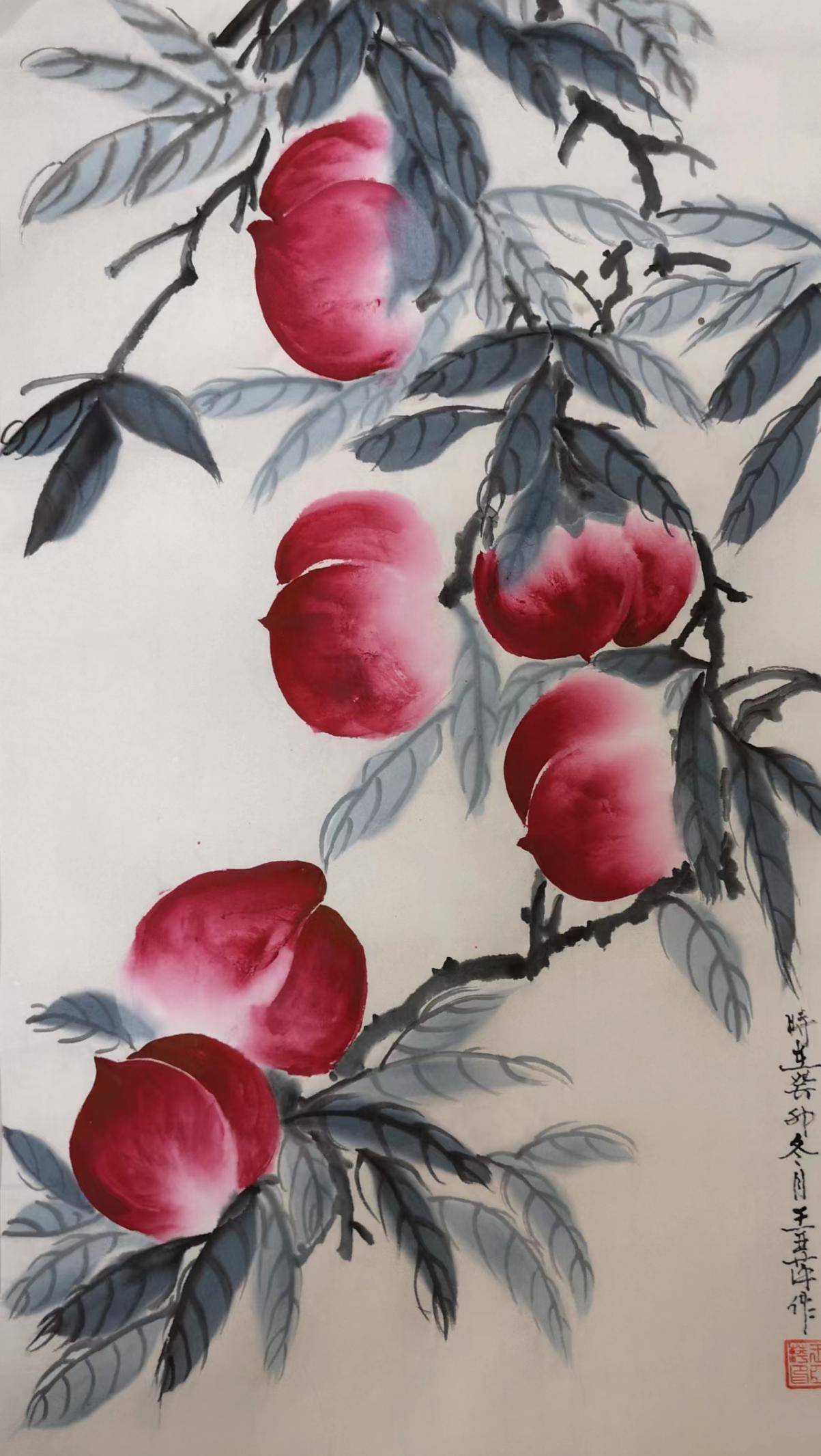 画家王亚萍入选"盛世收藏·中华书画精英"_作品_cm_规格