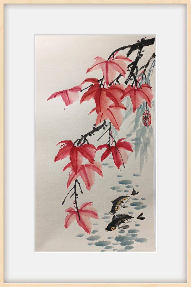 胡柳青老师国画作品欣赏