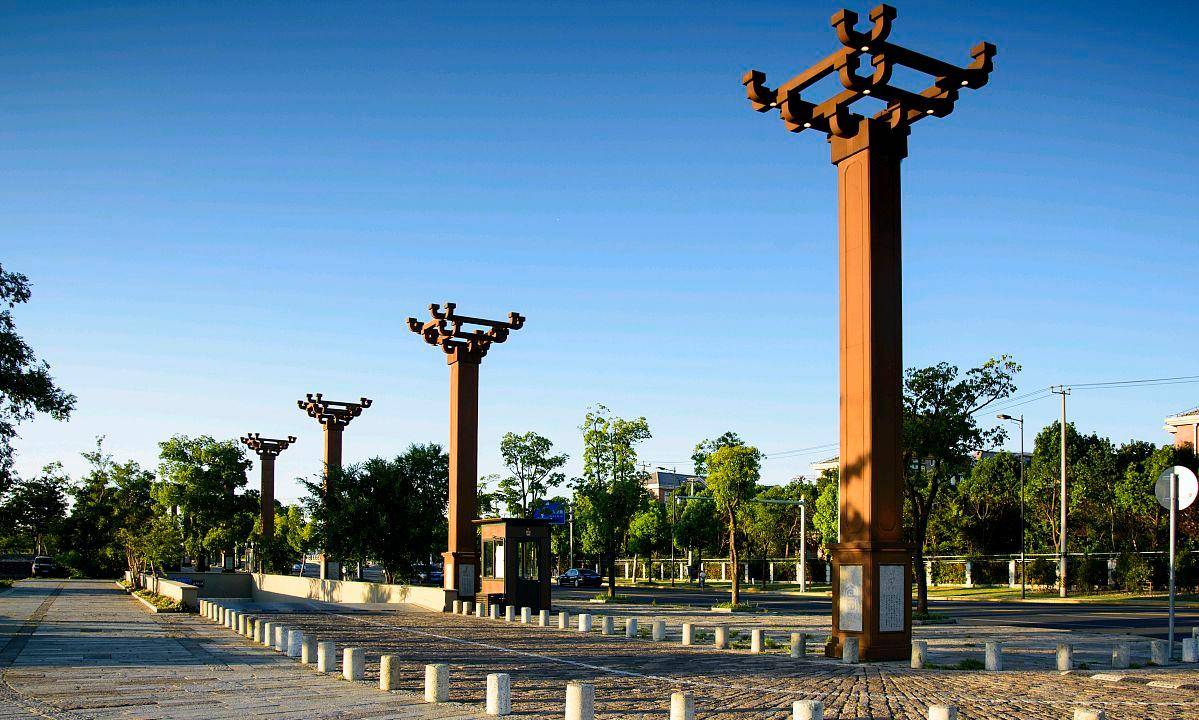 上海松江其昌公园四季如画_休闲_人们_文化