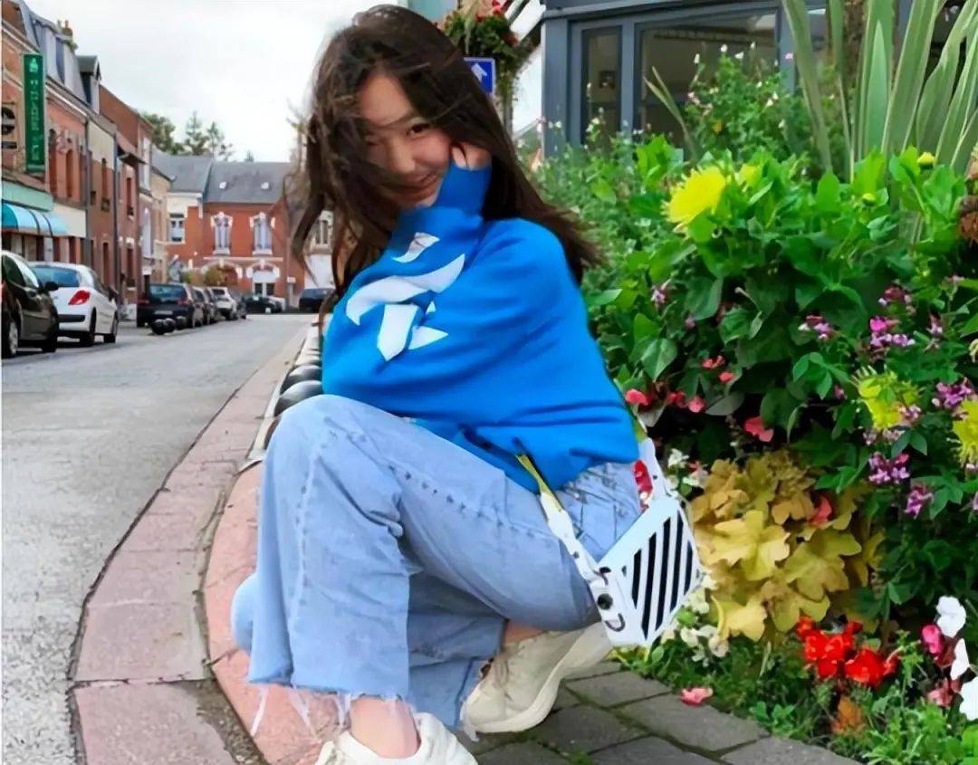 李嫣_牛仔_卫衣