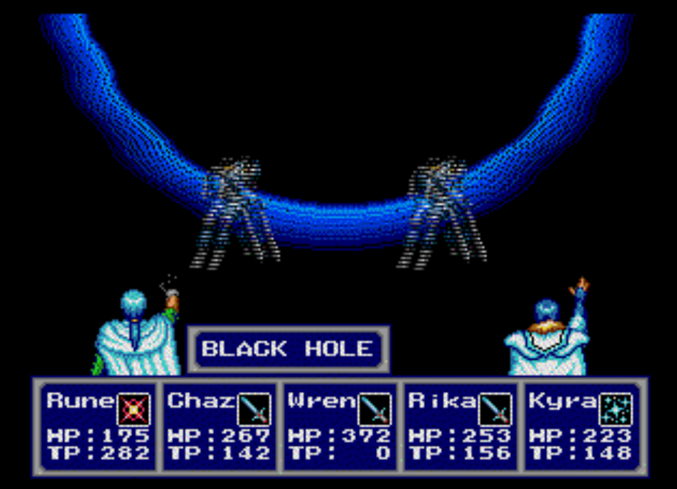 md梦幻之星4,还记得哪些经典组合技?一招青光十字斩从头用到尾