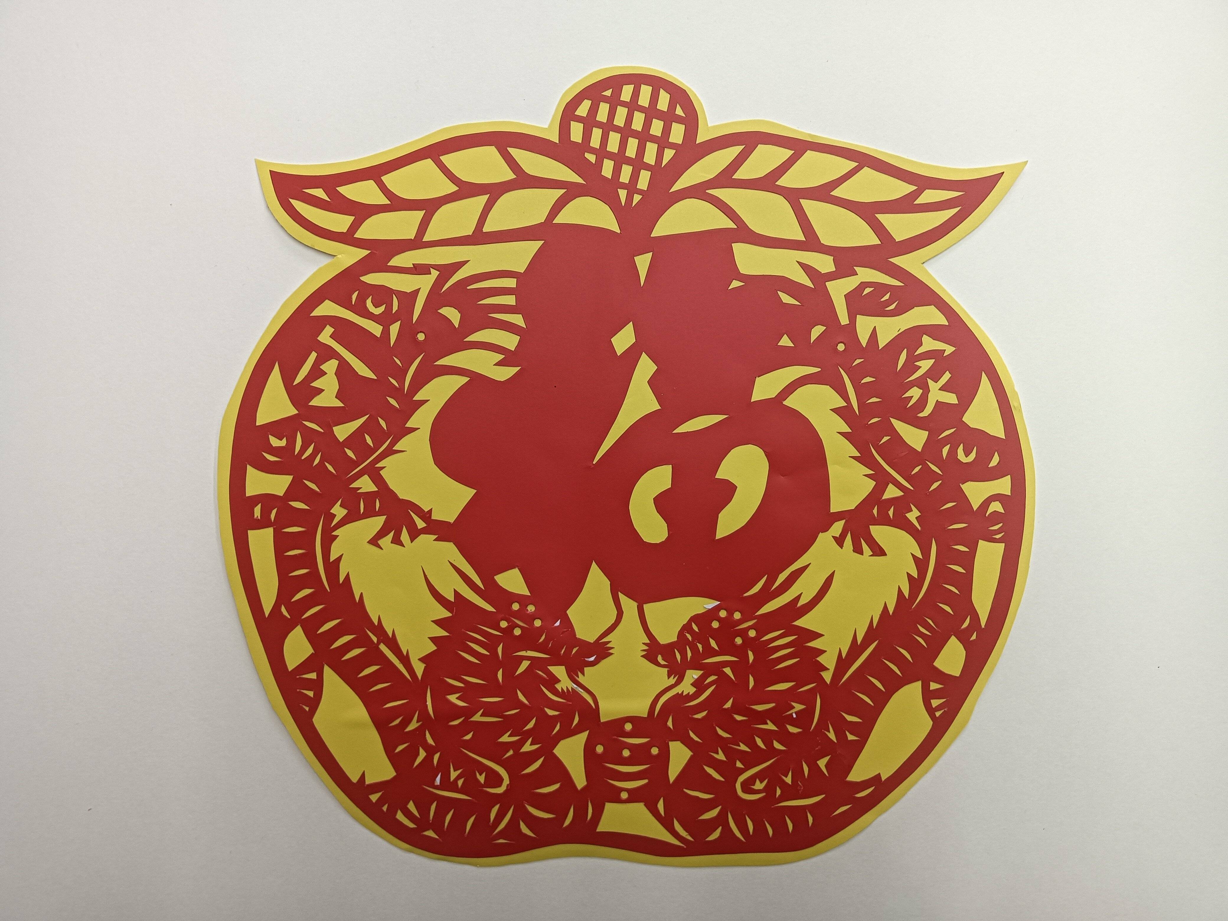 江苏非遗丨常州新北:刻纸迎"龙"送福