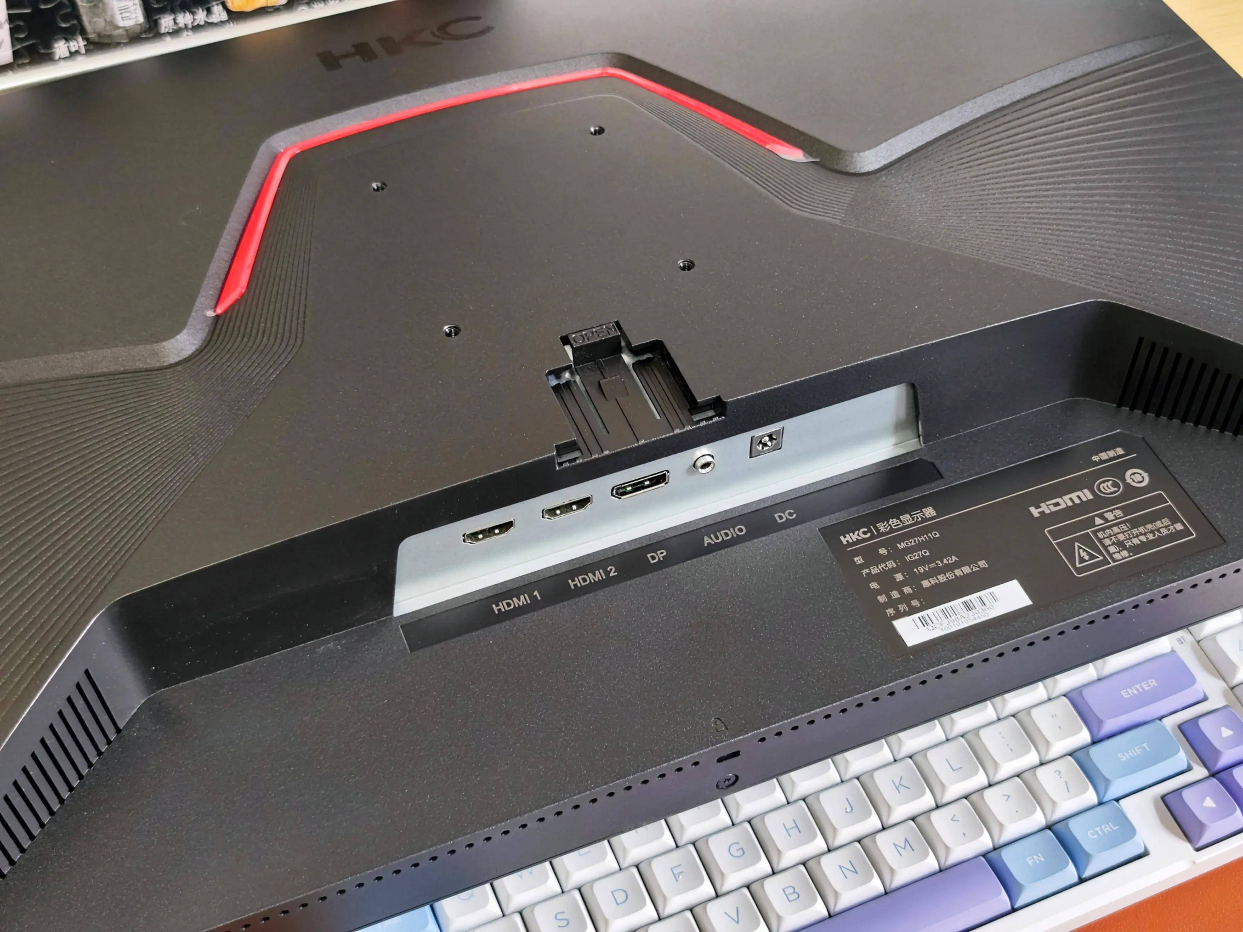 800元冲出“圈层”，打破小屏限制尽享游戏体验HKC IG27Q 2K170Hz大屏好香！