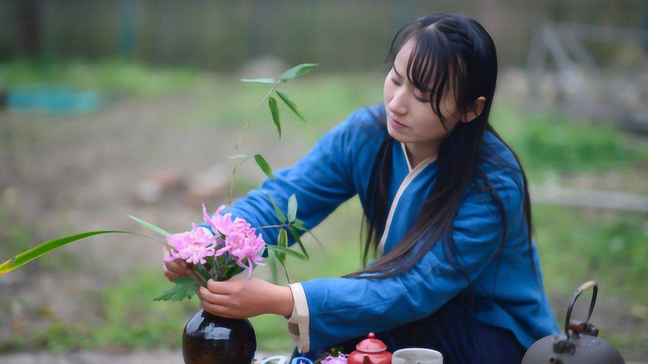 终南山隐居的女人图片