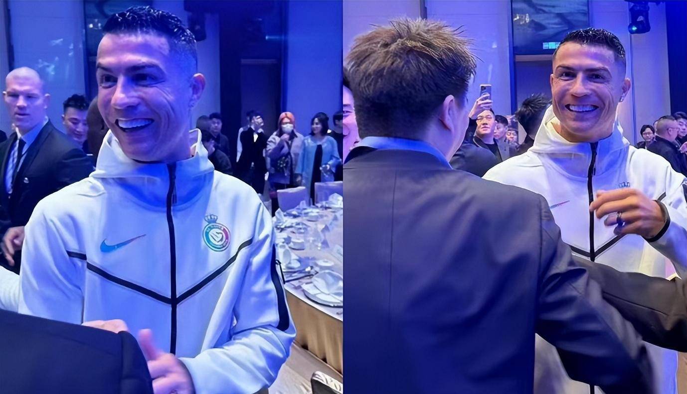 c罗低调赴晚宴,与董方卓见面!