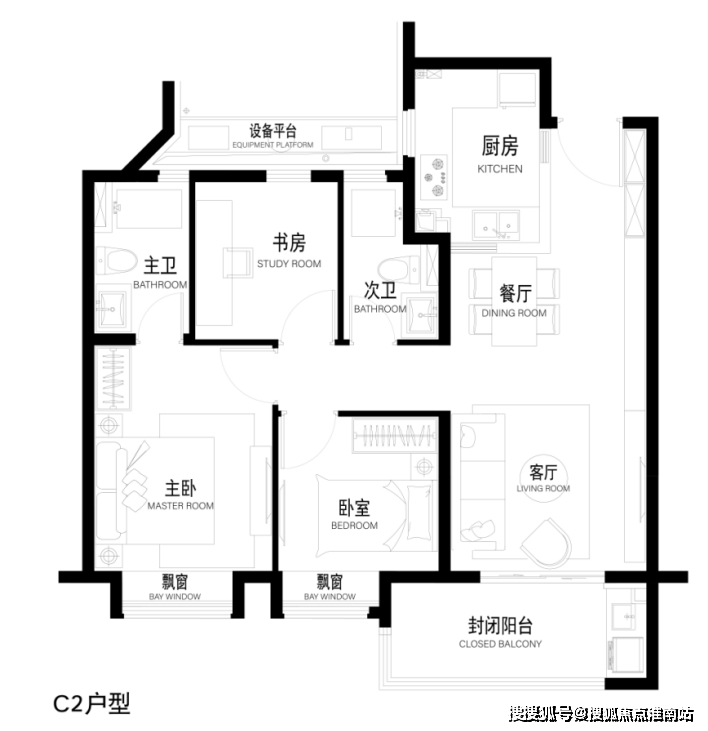 戶型 戶型圖 平面圖 708_731