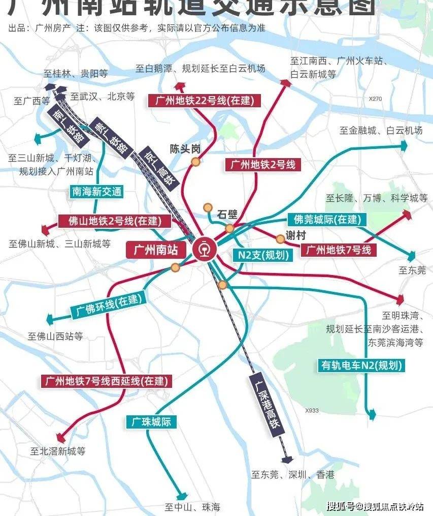 四通八達的路網,如同動脈深入肌理,向外連通9省,對內銜接珠江新城