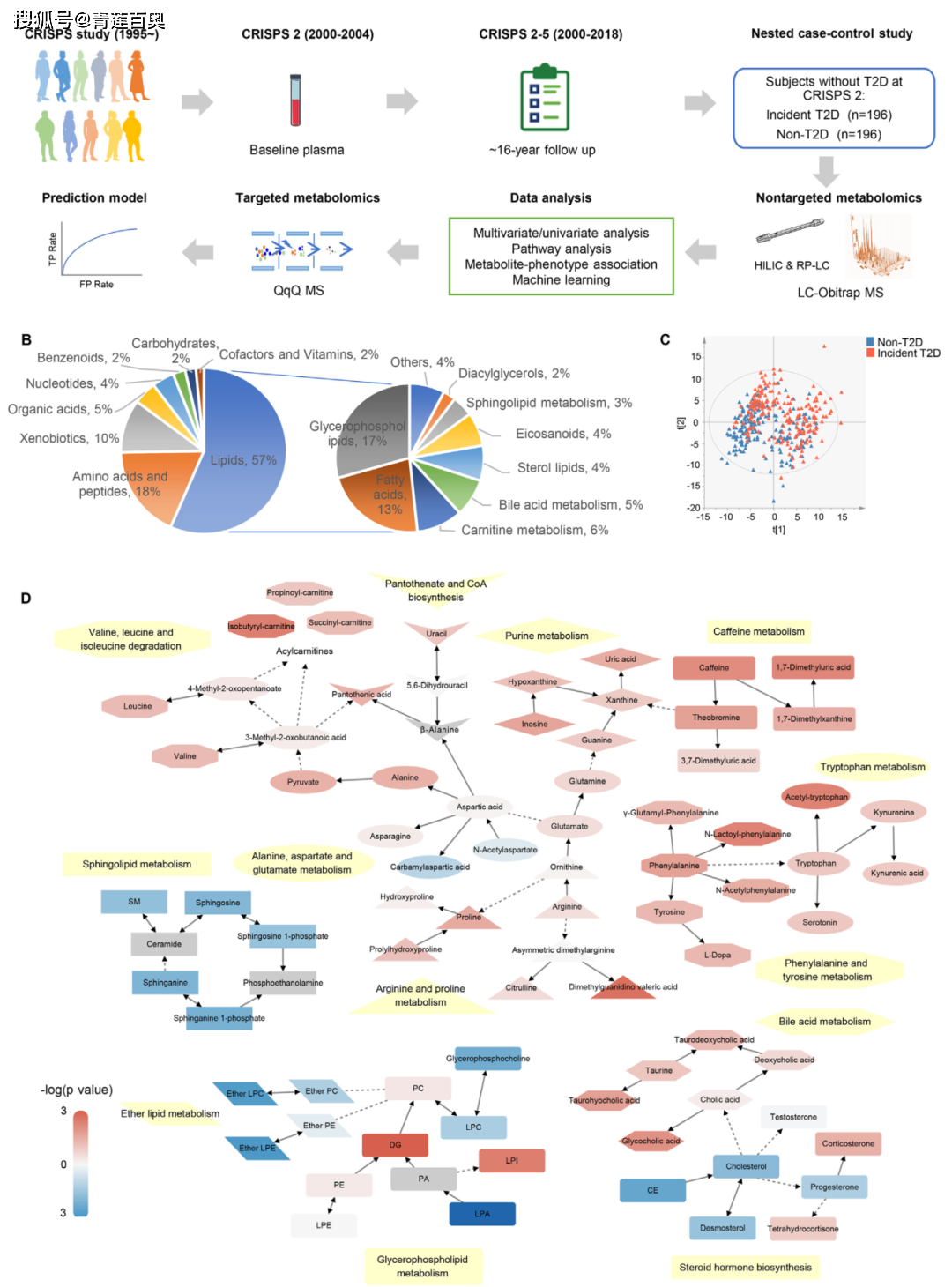 代謝組學和機器學習算法預測中國2型糖尿病的未來發展