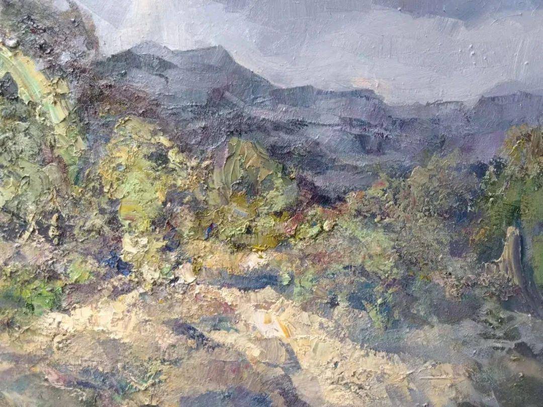 【艺术名家迎春精品展】刘刚老师大拜年_油画_cm_布面