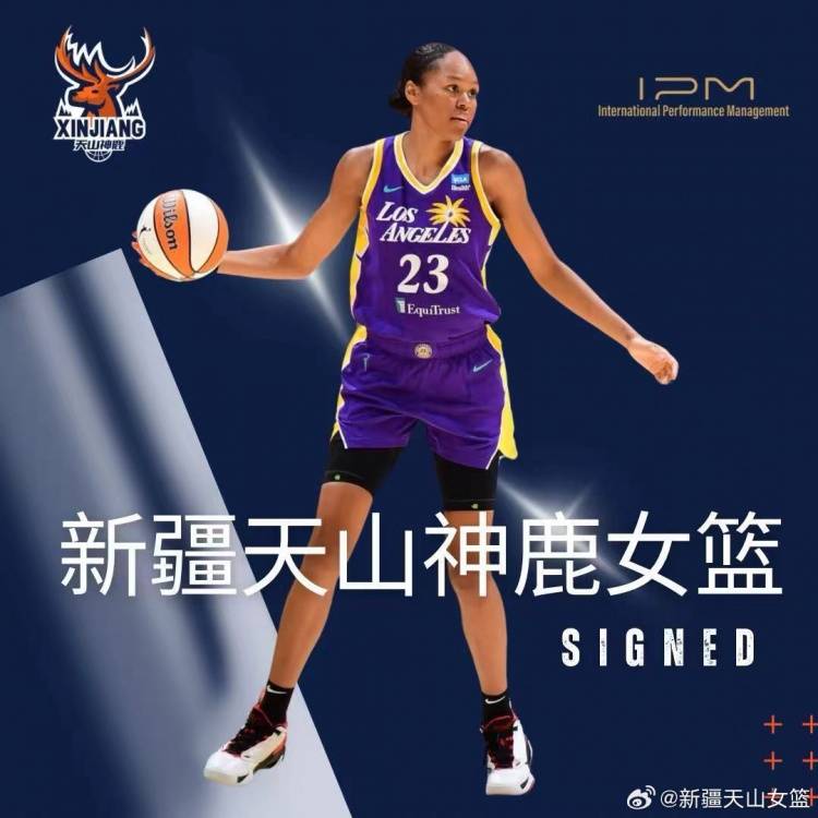 新疆女篮签下外援斯蒂文斯 本赛季WNBA场均10.8分