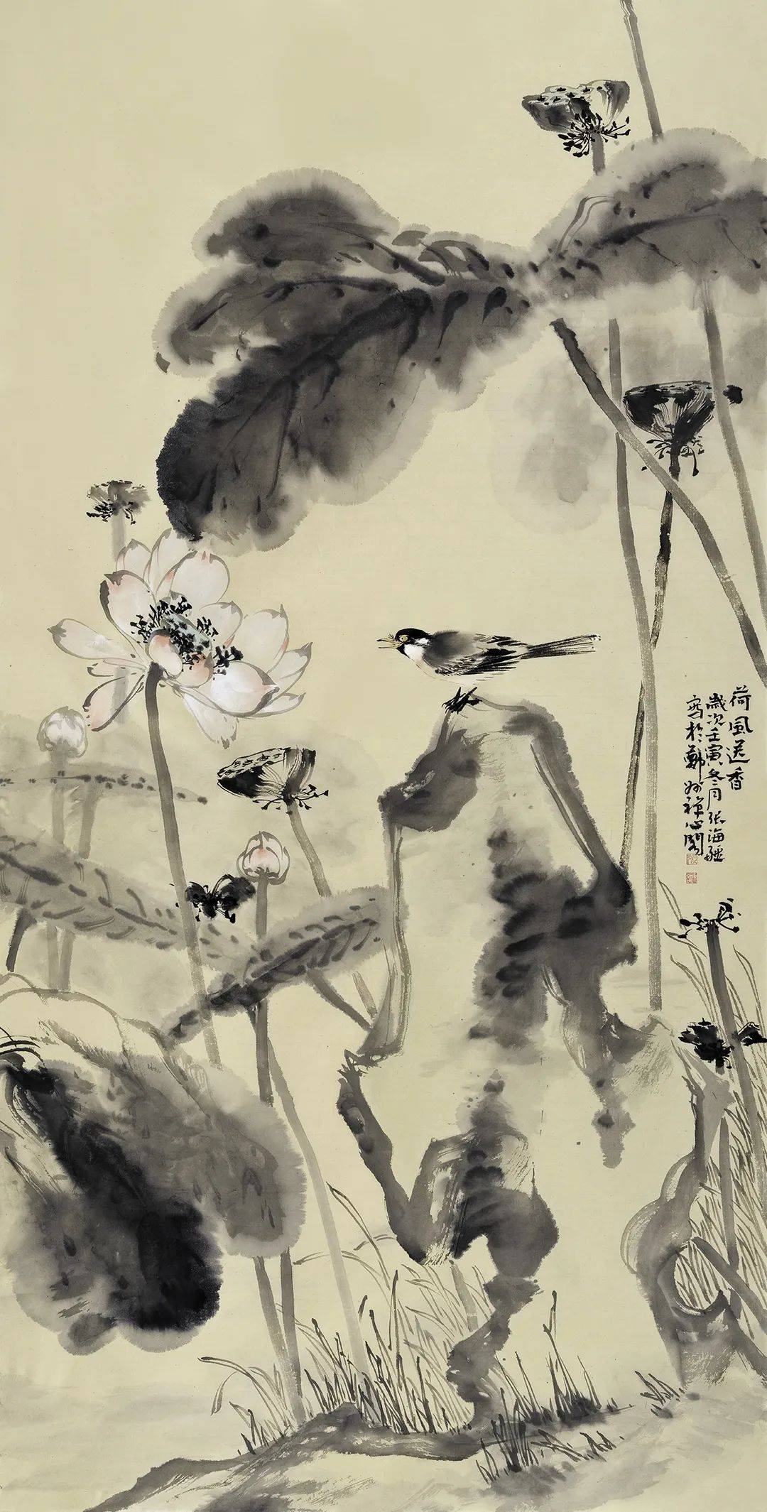 讬意花鸟韵自古 情怀畅朗笔生春 一一画家张海江(疆) 的艺术追求