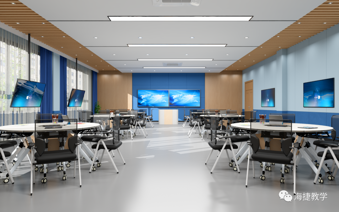 海捷教学新研发的双屏互动讲台正式投入教育市场,为师生提供更加智能