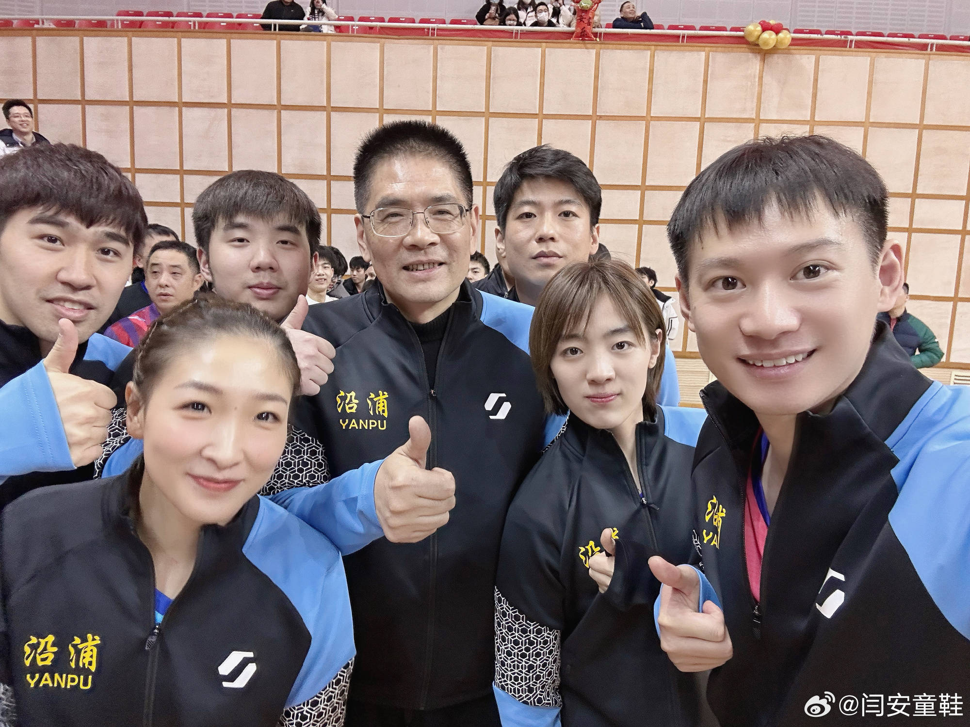 一起回归国乒协助封闭训练的还有两年前一起退出国家队的方博和周雨