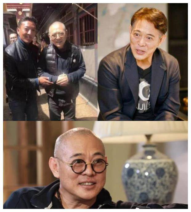 61歲李連杰老來俏!掀起劉海,頭上扎個小馬尾,新發型太