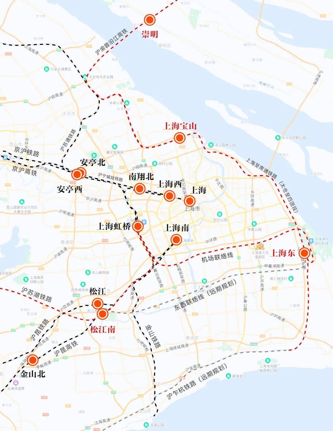 上海东站规划路线图图片