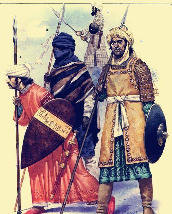 结果柏柏尔战士和黑人士兵被拜占庭人的重骑兵暴打,这让法蒂玛王朝的