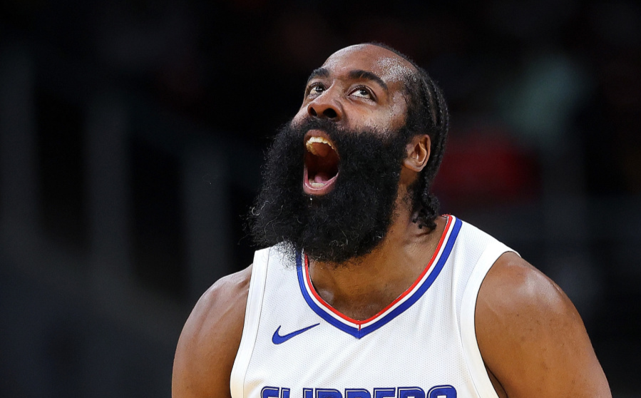 31场26胜!快船志在西部第一. 哈登打出制胜3 1.