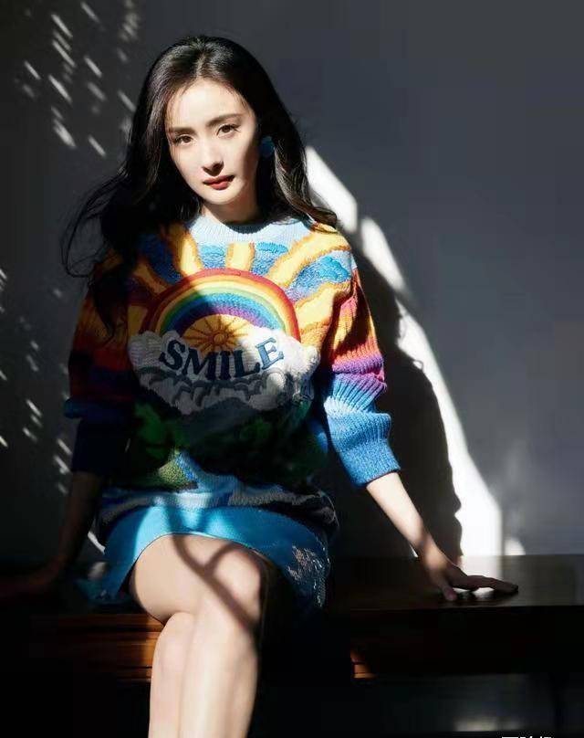 秋天到了,又想起杨幂这组经典照片!