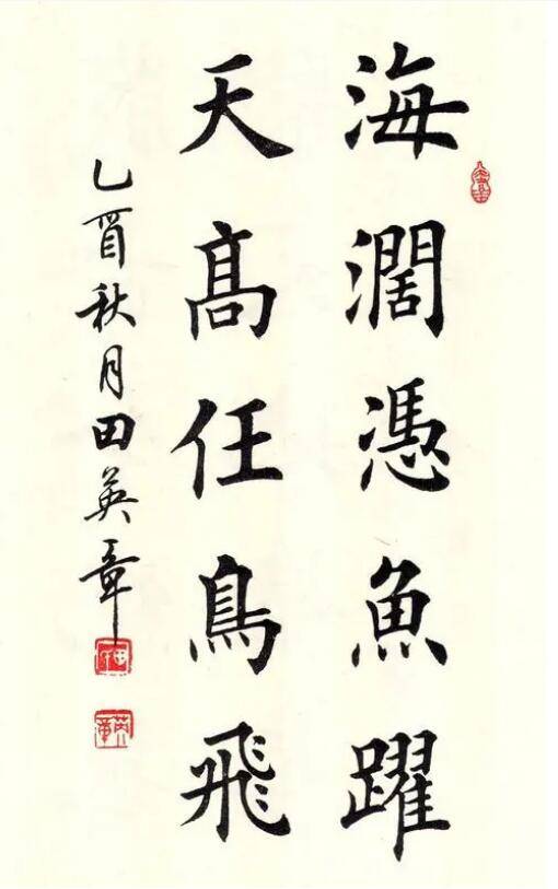 田英章书法可不可以学?两点可学,两点不可学_先生_笔法_田书