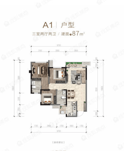 南充【天誉·原著】售楼处电话—地址—售楼中心—24小时电话_户型