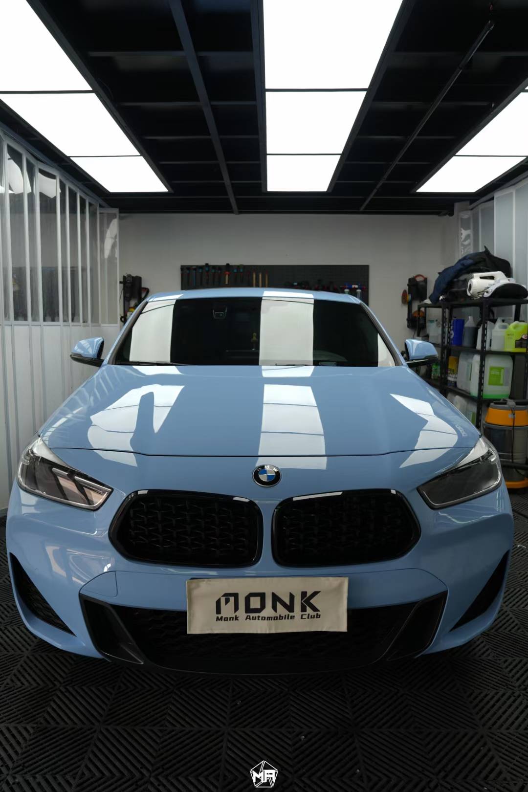 宝马矩阵改色膜赞德福特蓝, 原厂首发_搜狐汽车_搜狐网