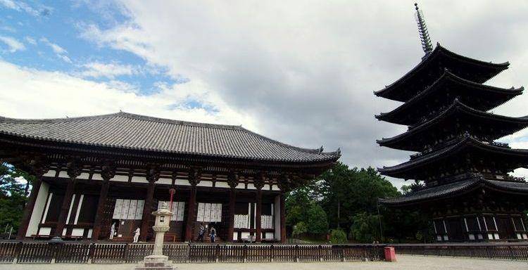 日本奈良这个小众寺庙,是世界文化遗产景观,还有慈悲