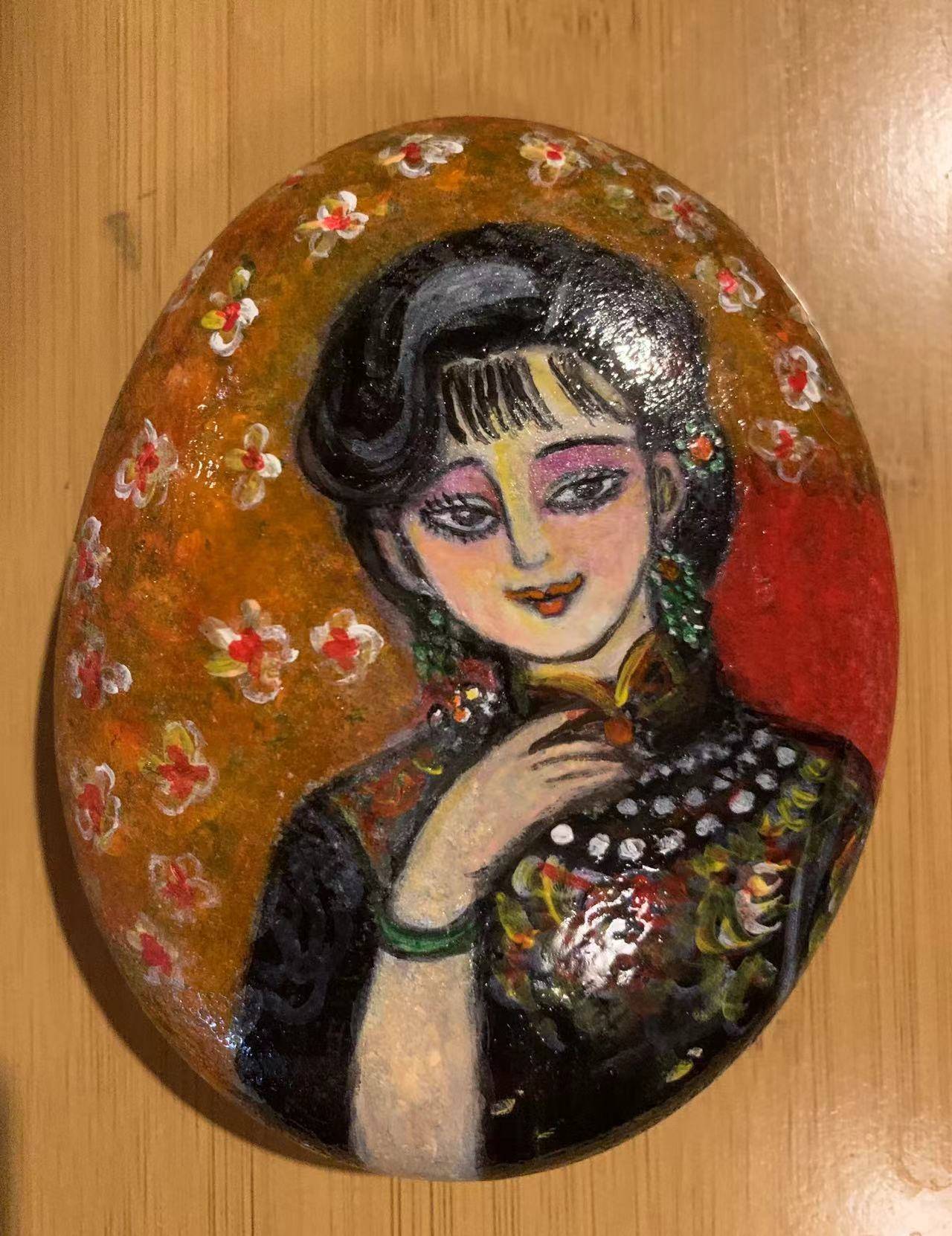 刘普红老师的石头画_金陵_南京_美术家协会