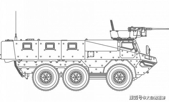 防爆装甲车设计图图片