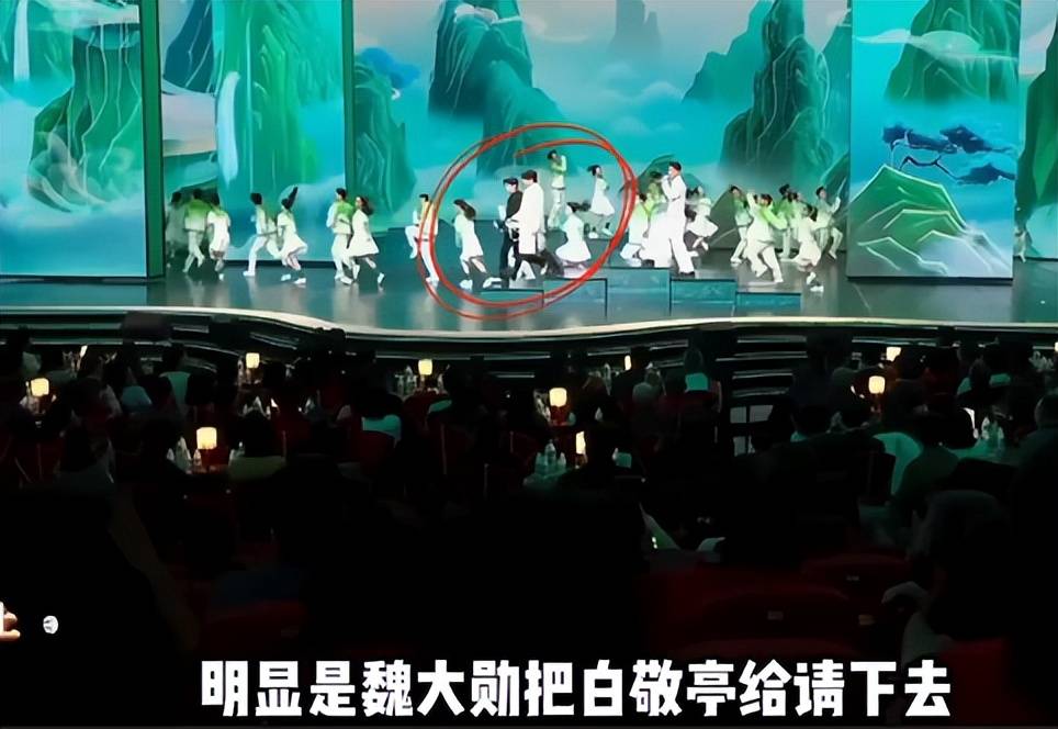 官方删镜头避失误,网友评论区倒油看戏_魏大勋_魏晨_舞台
