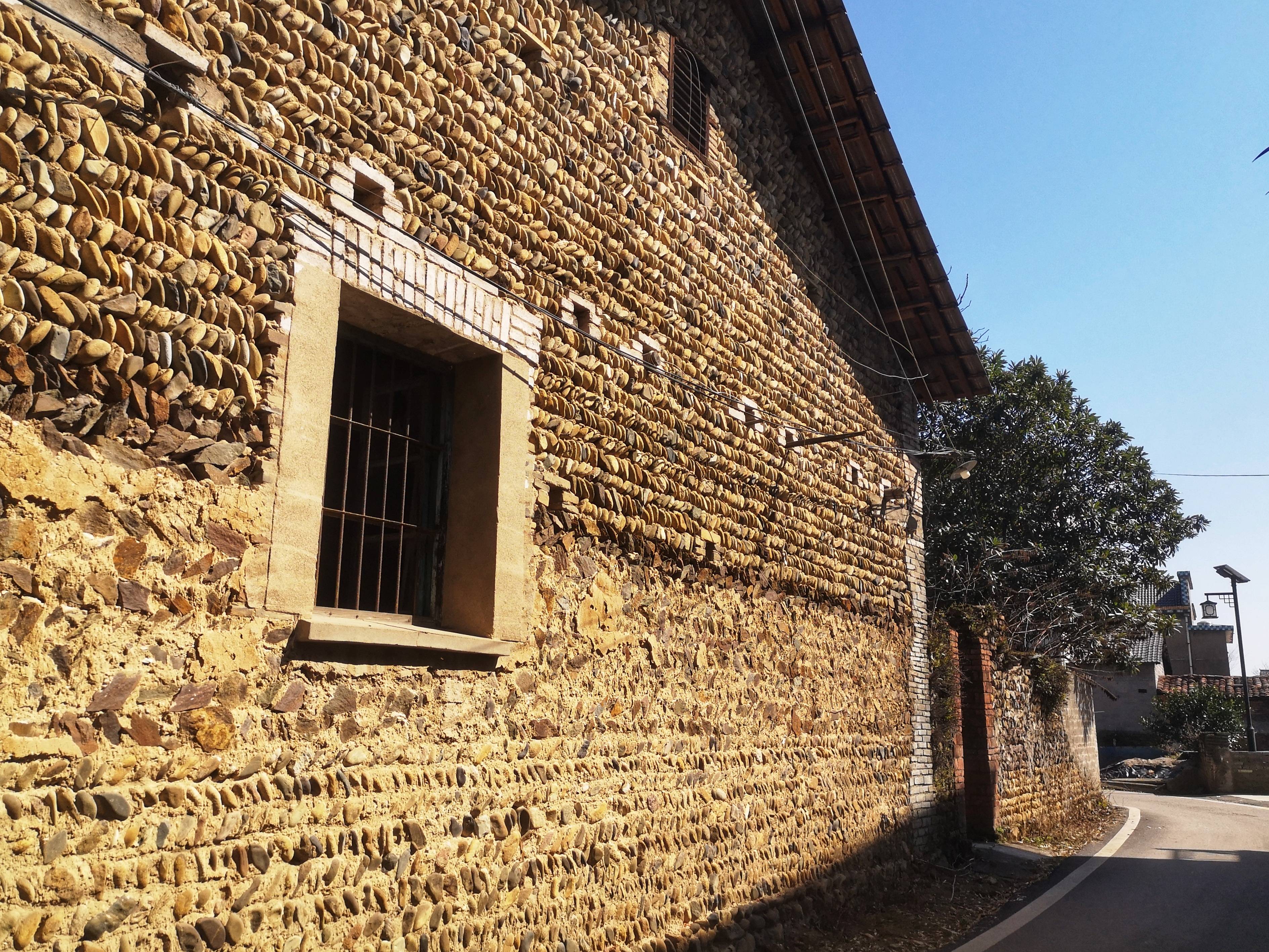 石头村的变化_村庄_钱塘_村子