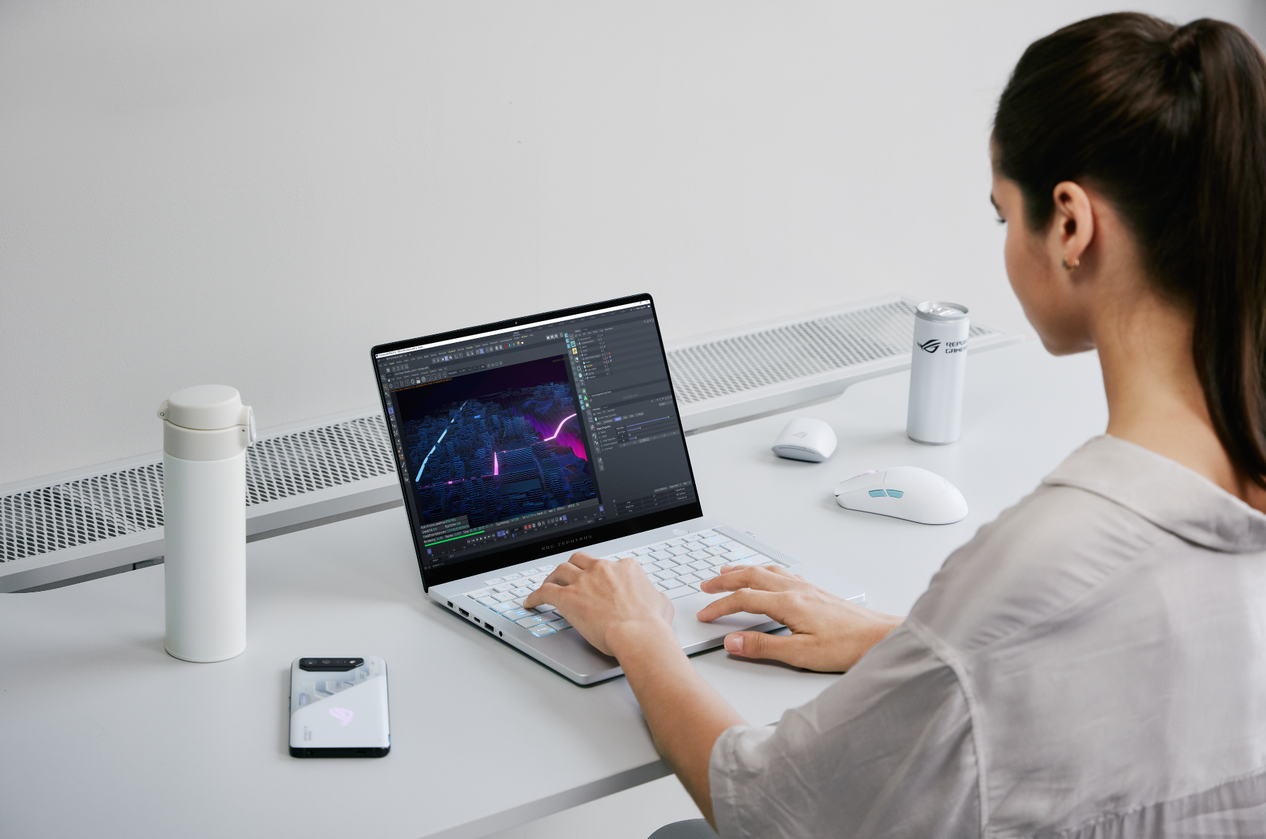 开工季好物提前种草!超高颜值 强大ai性能,rog幻 air圈粉上班族