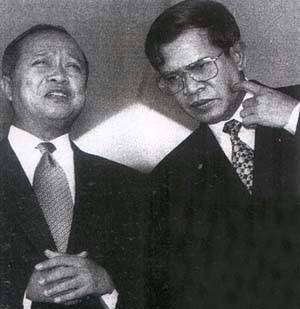 拉那烈亲王两次抛弃盟友,被洪森击败,最终离恨而亡_西哈努克_赤柬