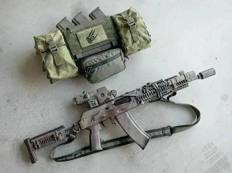 ak装上泽宁特套件:现代与暴力的完美结合_枪械_系列步枪_科技
