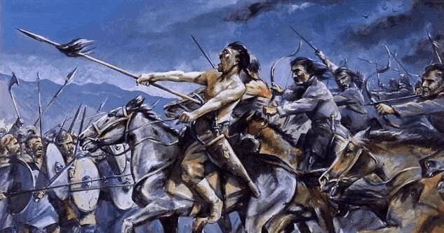 蛮荒之域的野蛮胡族还保留着原始人的习性,饮血吃肉跟常见,其中以羯族