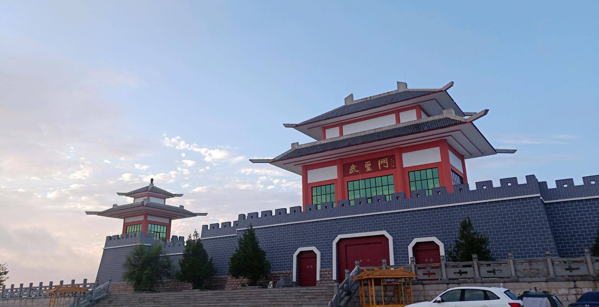 七星台又名四角城,位于山东济南市南边的垛庄镇之中,距离济南市区大概