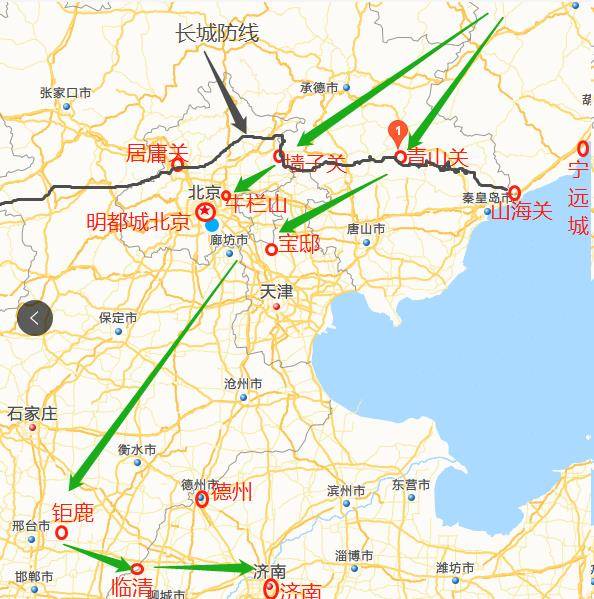 1638年清军第四次入关-劫掠济南